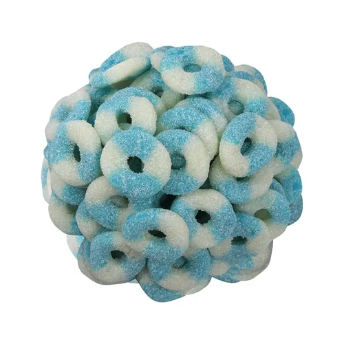 Miniatura 11 de Smarty Stop Mini anillos de gomita agria Candy GummiRoos (1 libra (paquete de 1), surtido)