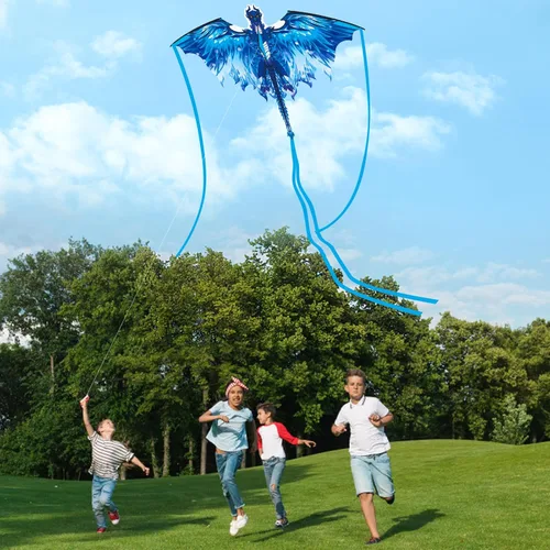 Miniatura 3 de Cometa de dragón para adultos, regalos para Pascua, cometas para niños de 4 a 8 a 12 años, fácil de volar, cometa para principiantes, viajes a