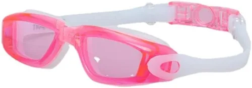 Miniatura 6 de Gafas de natación impermeables y antivaho para adultos con clip de nariz de silicona, gafas de natación galvanizadas unisex negro
