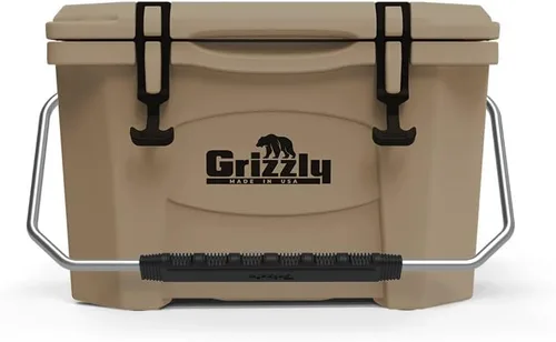 Miniatura 20 de Grizzly 20 Cooler Cofre de hielo de 20 cuartos de galón duradero con aislamiento rotomoldeado Fabricado en Estados Unidos Garantía de por vida