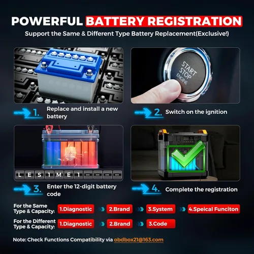 Miniatura 3 de LAUNCH Creader Elite V3.0 para escáner BMW OBD2, herramienta de escaneo bidireccional de sistemas completos 2026, todos los servicios de V3.0 apto