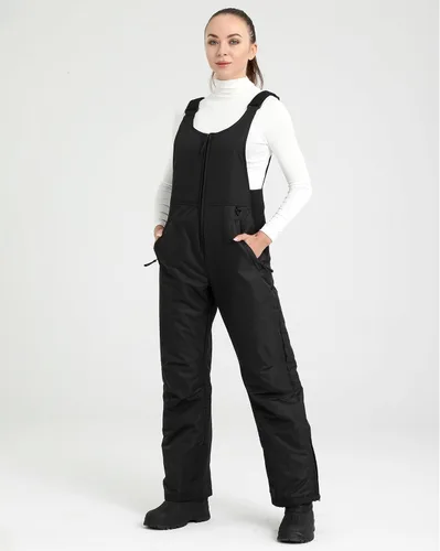 Miniatura 6 de Sportneer Pantalones de nieve para mujer, pantalones de esquí con aislamiento esencial para mujer, overol para esquí y snowboard