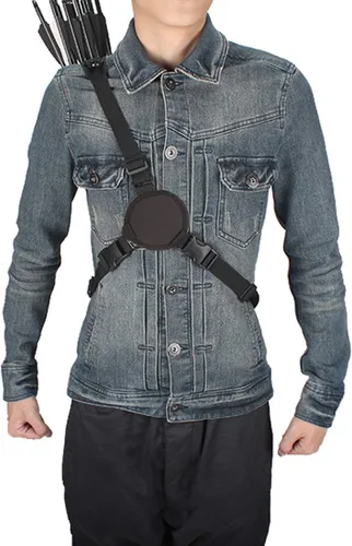 Miniatura 6 de Carcaj de flecha trasera multifunción con sistema Molle para flechas de hombro, soporte para flechas de hombro colgado, carcaj de tiro para flechas