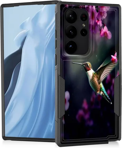 Miniatura 38 de Funda para Galaxy A14 5G, resistente de doble capa híbrida de policarbonato duro, goma suave, a prueba de golpes, funda protectora resistente