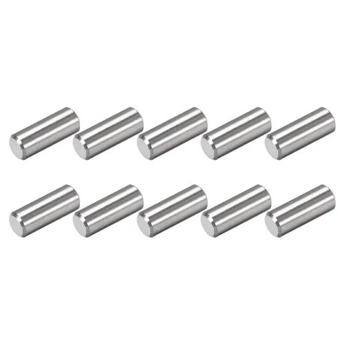 Miniatura 24 de METALLIXITY Pasador de clavija (0.23 x 0.472 pulgadas), 10 unidades, clavijas de soporte de estante de acero inoxidable 304, elementos de sujeción