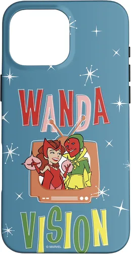 Miniatura 19 de Marvel WandaVision Wanda & Vision Retro TV Artwork - Carcasa para iPhone 17