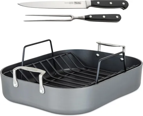 Miniatura 18 de Viking 3 capas Estante para asar con antiadherente de acero inoxidable, 16 inch by 13 inch