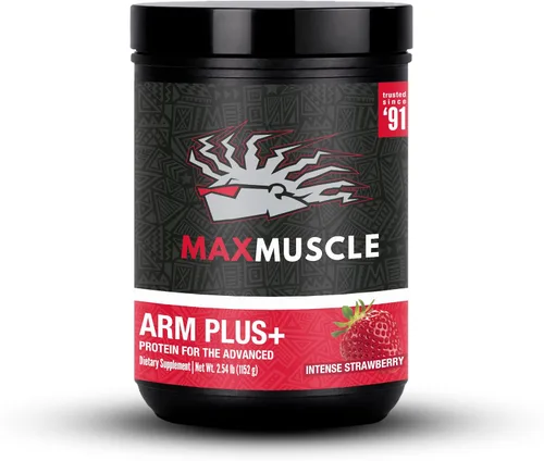 Miniatura 7 de Max Muscle Arm Plus+ - Matriz de recuperación anabólica 0.88 oz de proteína de suero de leche, 0.11 onzas de BCA, 0.11 onzas de creatina