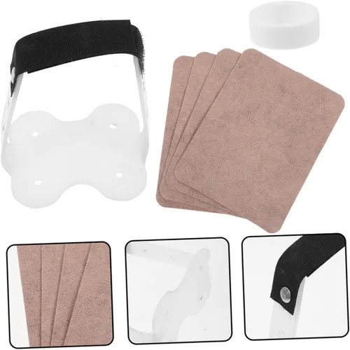 Miniatura 9 de YARNOW Adhesivos para orejas de perro, cinta para orejas de perro, kit de limpieza de orejas para perros, soporte para orejas para perros, soporte