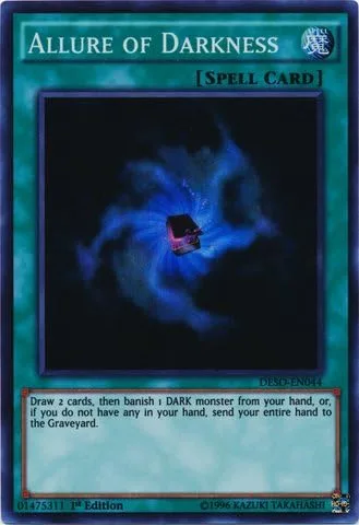 Yu-Gi-Oh! - Atractivo de la oscuridad (DESO-EN044) - Soldados del destino - 1ra edición - Super rara (versión inglés)
