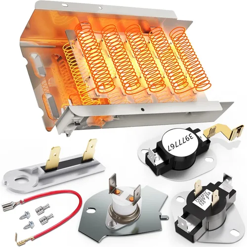 [Actualizado] Elemento calefactor de secadora 279838 para Whirlpool Kenmore Maytag Amana Roper, piezas de elemento calefactor de secadora que