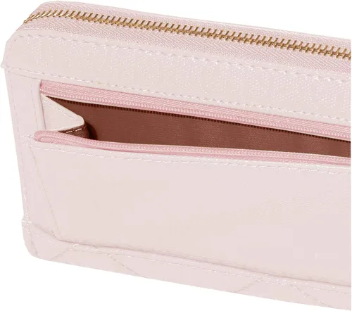 Miniatura 4 de GUESS Cartera grande con cremallera Dilla para mujer Blush talla única