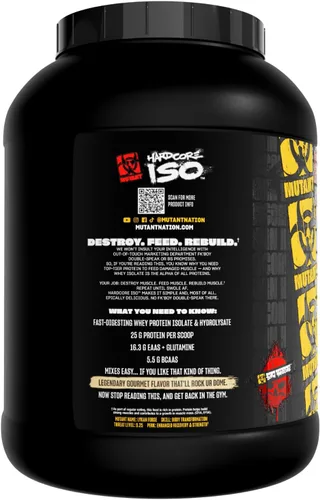 Miniatura 9 de Polvo de proteína aislada de suero Mutant Isosurge, 1, 1