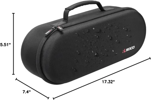 Miniatura 9 de RLSOCO Estuche rígido para secador de pelo Dyson Supersonic Nural/Supersónico HD15 HD08 HD07 HD03 HD01, bolsa de almacenamiento portátil de viaje