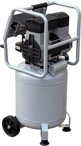 Miniatura 11 de California Air Tools 10020C Compresor de aire ultra silencioso, sin aceite y potente de 2.0 HP, tanque de acero de 10 galones con ruedas, nivel