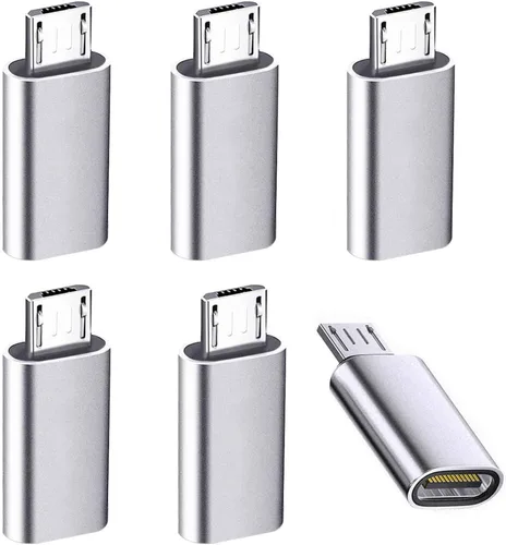 Miniatura 8 de Paquete de 5 adaptadores Micro USB a USB OTG, USB A a Micro USB, compatible con S7 LG, mouse, unidad flash, teclado, controlador de juegos, negro