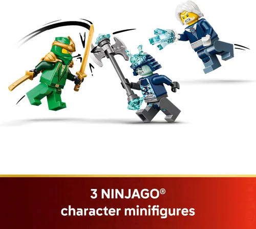 Miniatura 6 de LEGO NINJAGO - Juguete de construcción de 15 aniversario de Titan Mech de Lloyd's Titan Mech, juego coleccionable para niños y niñas, a partir de 14