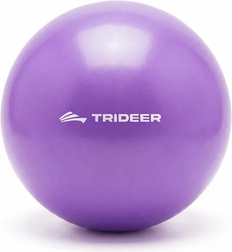 Miniatura 11 de Trideer Pelota de pilates de 9 pulgadas, pelota de ejercicio pequeña para yoga, entrenamiento de núcleo, terapia física, equilibrio, estabilidad