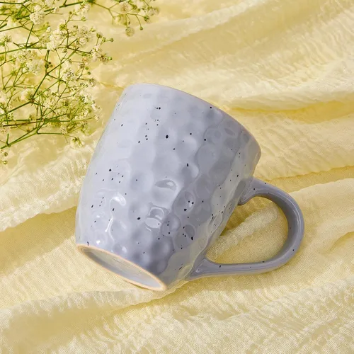 Miniatura 8 de Juego de 4 tazas de café de cerámica grandes de 14 onzas con asas, café, ensalada, fideos, etc. tazas para café con leche de cereales