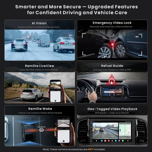 Miniatura 4 de ATOTOZONE Estéreo de auto de doble DIN con IA de 7 pulgadas, 8G+128G, 4G LTE, Carplay inalámbrico y Android Auto, audio 7.1.2 Ch, DSP, 36B-EQ, FLAC