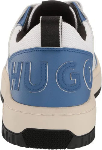 Miniatura 3 de HUGO Men's Chunky Leather Low Profile Sneakers