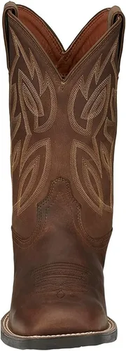 Miniatura 2 de Justin Men's Dusky Canter Cowhide Leather Western Boot Broad Square Toe - Se7510