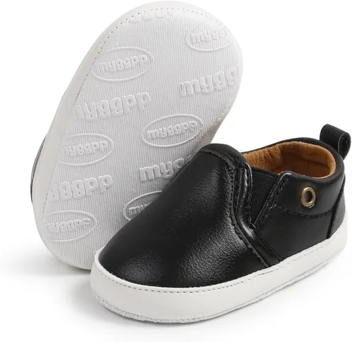 Miniatura 5 de Zapatos para bebés niños y niñas, suela suave, mocasines Oxford, zapatos de cuna para recién nacidos, zapatos antideslizantes para uniforme de boda