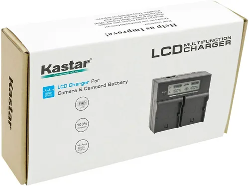 Miniatura 5 de Kastar EN-EL25 AC LCD cargador de batería dual rápido compatible con Nikon EN-EL25 ENEL25 EN-EL25a 4241 batería, Nikon MH-32 cargador y Nikon Z