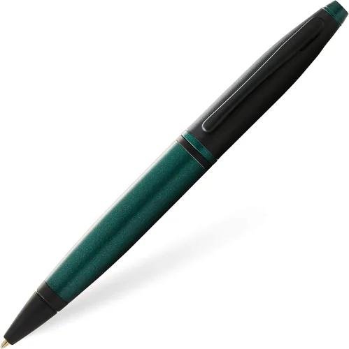 Miniatura 14 de Cross Calais - Bolígrafo recargable, tamaño mediano, incluye caja de regalo premium, color cromado/azul Cromo y azul