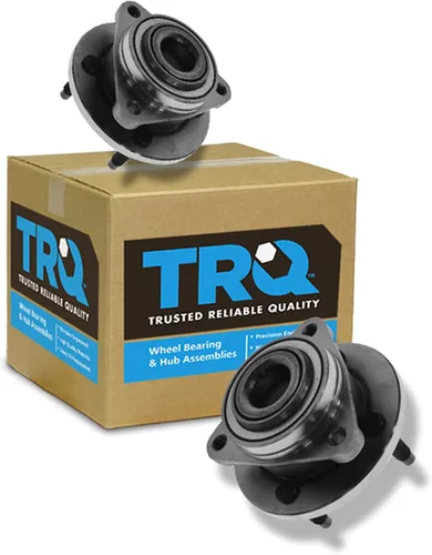 Miniatura 118 de TRQ Juego de buje y rodamiento trasero de 2 piezas compatible con Audi TT 2000-2006 TT Quattro, Volkswagen Beetle 1998-2010, Golf 1998-2005, Jetta