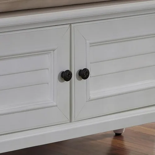 Miniatura 6 de Homestyles Banco de almacenamiento Bermuda Off-White