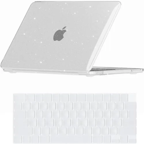 Miniatura 67 de Se7enline Funda compatible con MacBook Air M2/M3/M4 2022-2025 de 13 pulgadas, cubierta rígida para portátil para Mac Air de 13.6 pulgadas