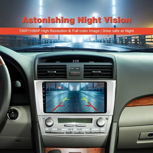 Miniatura 3 de Cámara de visión trasera AHD 720P/1080P para automóvil, visión nocturna HD, cámara de respaldo de coche gran angular de 170°, cámara inversa