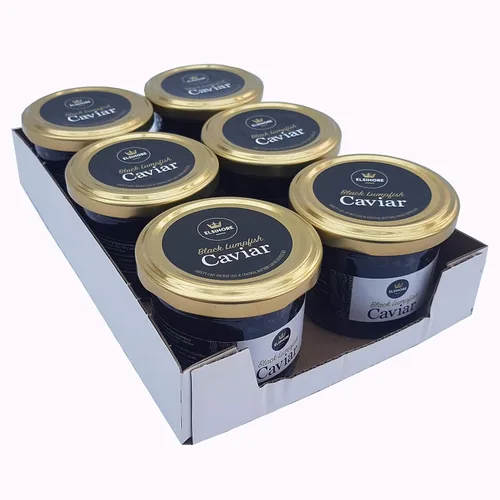 Miniatura 2 de Elsinore Cavier de Peces Grumos Negro 3.53 oz