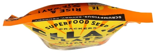 Miniatura 6 de ELLA'S FLATS® Comino todas las semillas saladas patatas fritas – Todo natural, sin gluten, buena fuente de proteínas, alto en fibra, vegano y apto