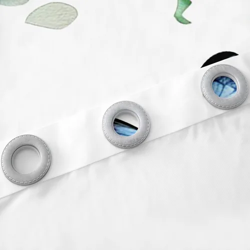 Miniatura 5 de Erosebridal Cortinas y cortinas ligeras de mariposas azules para niños y niñas, hojas de eucalipto para sala de estar, dormitorio, jardín, vida Azul