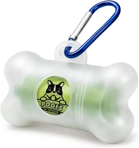 Miniatura 9 de Pogi's - Bolsas para excrementos de perro, a prueba de fugas y extragruesas, con 2 soportes (sin perfume, 50 rollos, 750 unidades)
