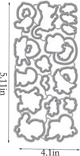 Miniatura 2 de Juego de sellos y troqueles para celebrar pájaros para hacer tarjetas, sellos transparentes y juegos de troqueles de corte de metal para álbumes