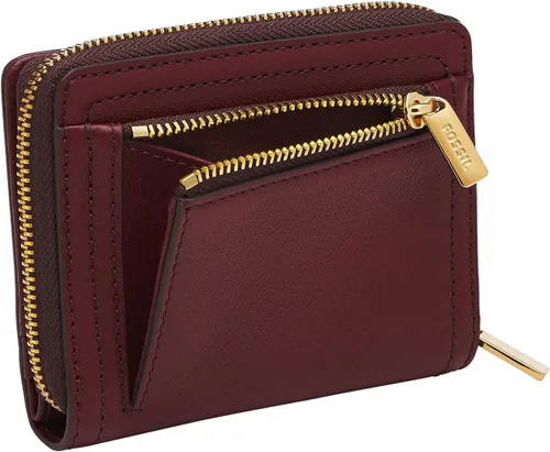 Miniatura 5 de Fossil Logan - Cartera plegable de piel con bloqueo RFID para mujer