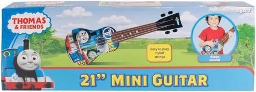 Miniatura 4 de Sakar Thomas and Friends GT1-01371 - Guitarra de juguete para niños de 21 pulgadas, diseño inspirado, fácil de sostener, trastes finos y cuerda