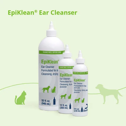 Miniatura 5 de EpiKlean Limpiador de oídos para perros y gatos, 12 oz