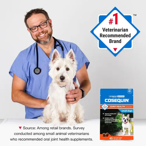 Miniatura 4 de Nutramax Laboratories Cosequin Plus MSM & Boswellia - Masticables suaves de tamaño mini