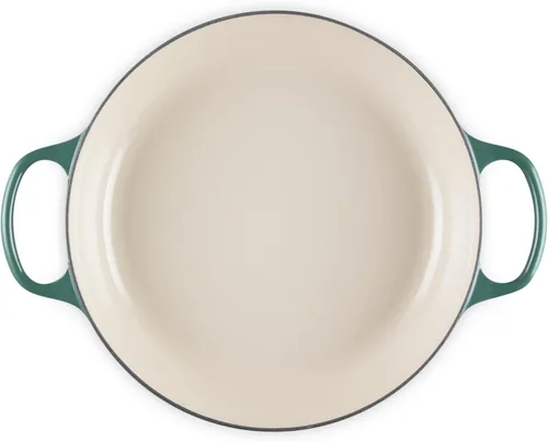 Miniatura 3 de Le Creuset Signature - Sartén de hierro fundido esmaltada con mango de hierro, 3,5 qt., alcachofa