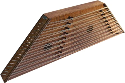Miniatura 3 de Persa Santoor Santur Dulcimer por Mousavi Instrumento Musical de Cuerda MAS-409