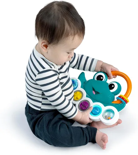 Miniatura 16 de Baby Einstein Ocean Explorers Neptune's Busy Bubbles - Juguete de actividad sensorial con luces interactivas y música, a partir de 3 meses Burbujas