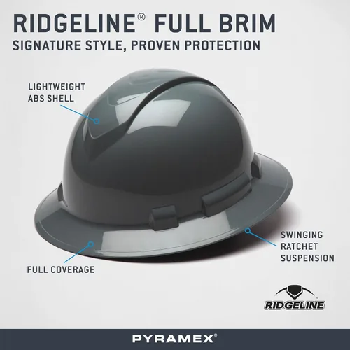 Miniatura 8 de Pyramex Ridgeline - Sombrero duro de ala completa