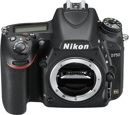 Miniatura 2 de Cuerpo de cámara digital réflex Nikon D750 1543 24.3 MP 3.2 pulgadas TFT-LCD con lente 1.96 pulgadas f/1.4 (negro)