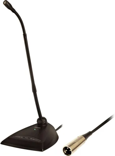 Miniatura 5 de Micrófono Shure MX405LP/C de condensador cardioide, cuello de cisne de 5" con indicador de estado bicolor, menos preamplificador