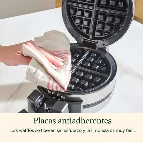 Miniatura 4 de Cuisinart WAF-F40NAS - Máquina de gofres belga de doble volteo