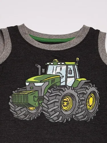 Miniatura 3 de John Deere - Camiseta de tractor para niños pequeños